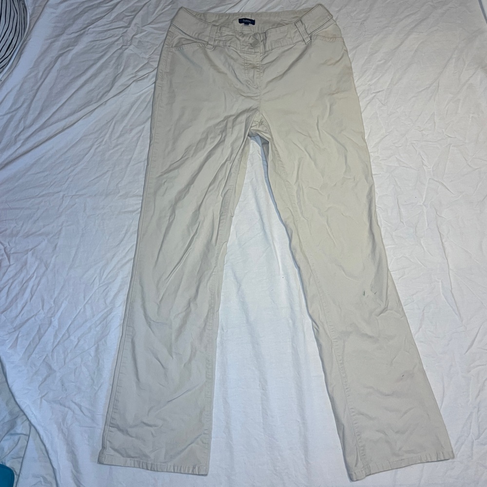 Reitmans Cream Boot Cut Pants